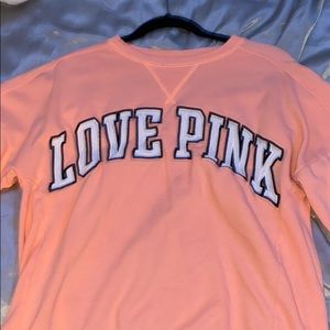orange VS PINK pullover